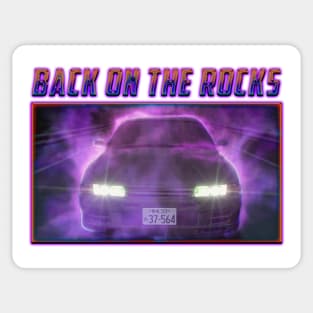 Back On The Rocks Sticker